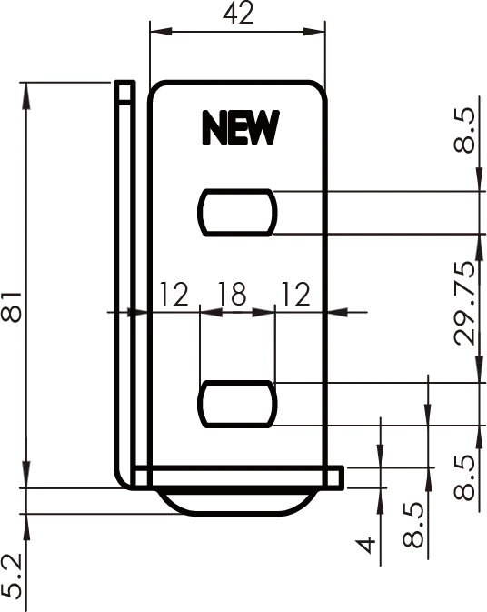 2孔规格