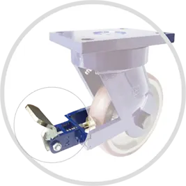 Swivel W/KD Lock Brake